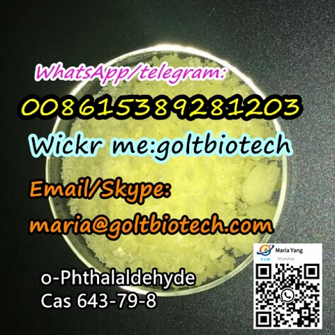 o-Phthalaldehyde Cas 643-79-8 yellow crystals for sale WhatsApp: +8615389281203