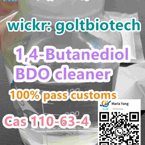 Factory supply 1 4-Butanediol Cas 110-63-4 one four BDO Wickr:goltbiotech