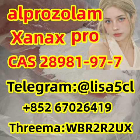 Alprazolam CAS number : 28981-97-7