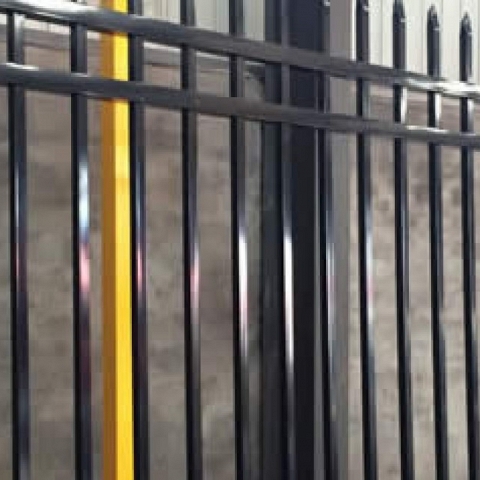 Galvanized Steel Security Fence