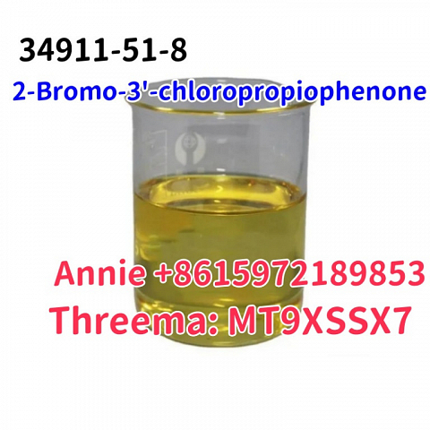 CAS 34911-51-8 2-Bromo-3'-chloropropiophen good quality  safety shipping