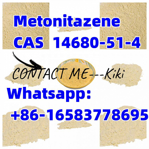 Facotry Supplied Metonitazene Supplier CAS  14680-51-4 Whatsapp: +86-16583778695