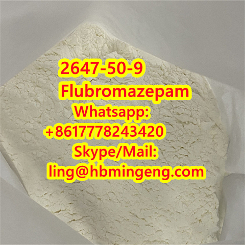 CAS 2647-50-9 High Quality Hot Selling Flubromazepam