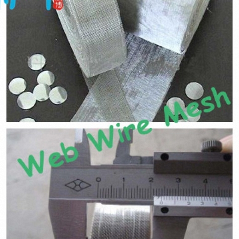 STAINLESS STEEL BATTERY CURRENT COLLECTOR WIRE MESH