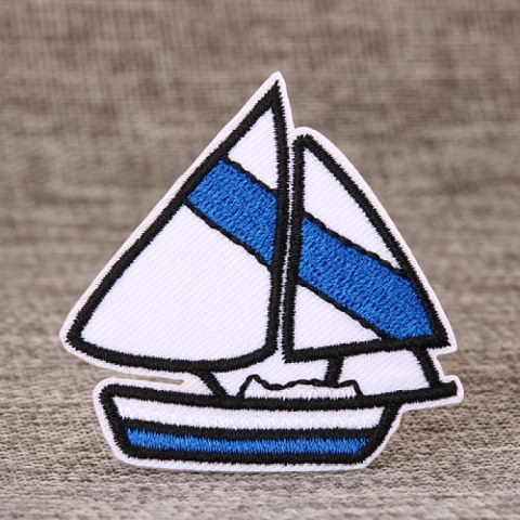 Boat Embroidered Patches