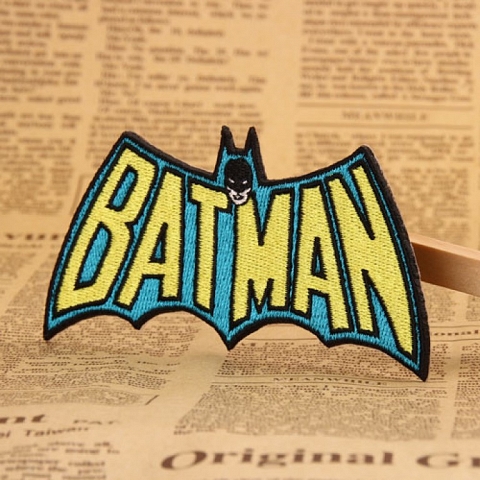 BATMAN Custom Embroidered Patches