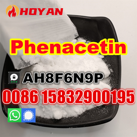 CAS 62-44-2 shiny phenacetin powder fenacetina white powder 