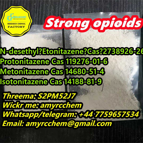 Buy N-desethyl Etonitazene Cas 2738926-26-8 Protonitazene Metonitazene  supplier WAPP: +44 775965753