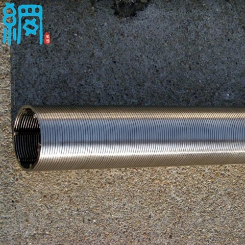 Stainless Steel V shaped Profile Wire Well Screen