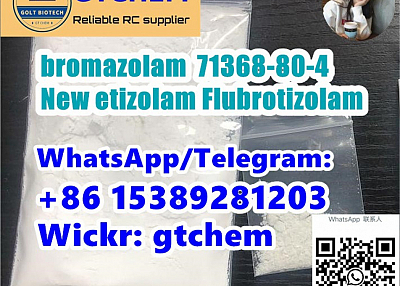 Benzodiazepines buy new etizolam bromazolam Flubrotizolam China vendor WAPP:+8615389281203