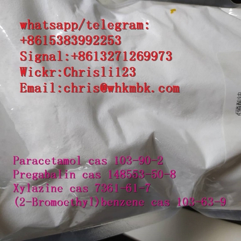 Email: chris@whkmbk Paracetamol cas 103-90-2 Pregabalin Xylazine cas 103-63-9