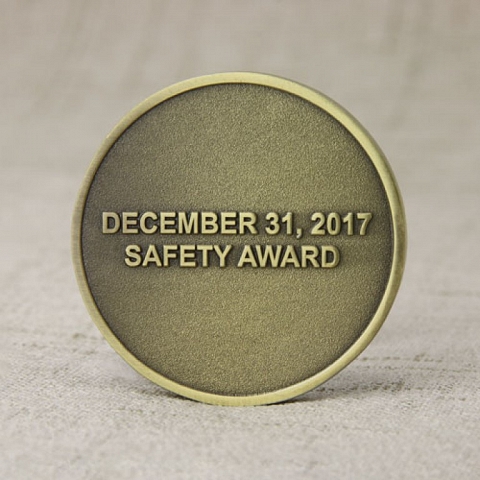 Personalized Coins | Safety Challenge Coins