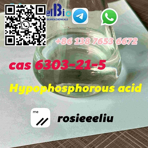 sell cas 6303-21-5 Hypophosphorous acid whatsapp:+8613876536672