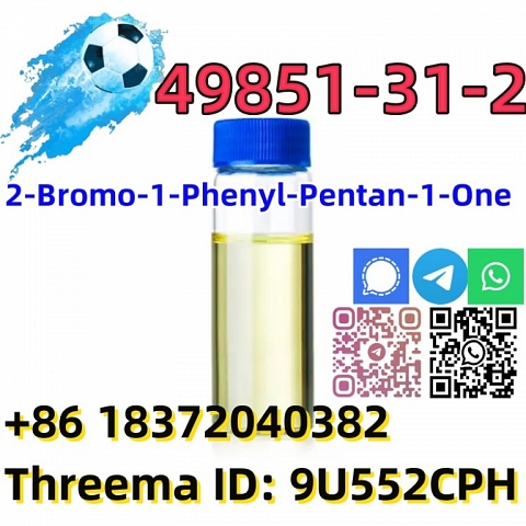 Buy 2-Bromo-1-Phenyl-Pentan-1-One Yellow Liquid cas49851-31-2 high quality 