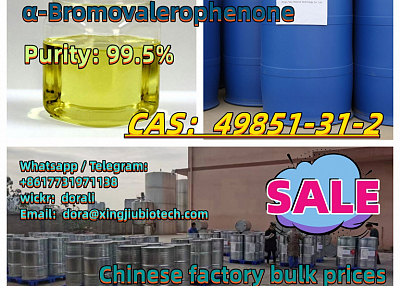 China Supply 2-BROMO-1-PHENYL-PENTAN-1-ONE 49851-31-2 Manufacturer