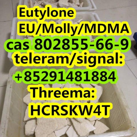 hot selling Eutylone/EU/Molly/MDMA cas 802855-66-9 in stock