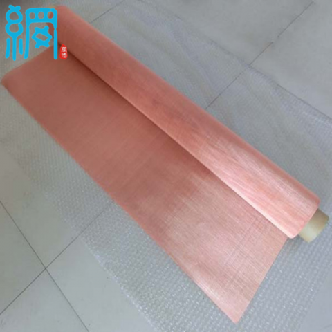 0.1MM WIRE DIA. 100 MESH COPPER WIRE MESH FABRIC FOR EMI/RFI SHIELDING