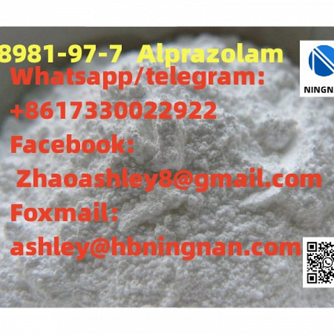 cas 28981-97-7  Alprazolam superior quality Pharmaceutical intermediate