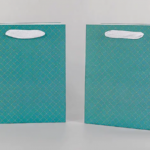 Brown paper grocery bags with handles