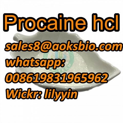 Factory Stock,100% Safe Delivery Procaine hcl, cas 51-05-8, 59-46-1, 94-09-7,137-58-6,73-78-9,