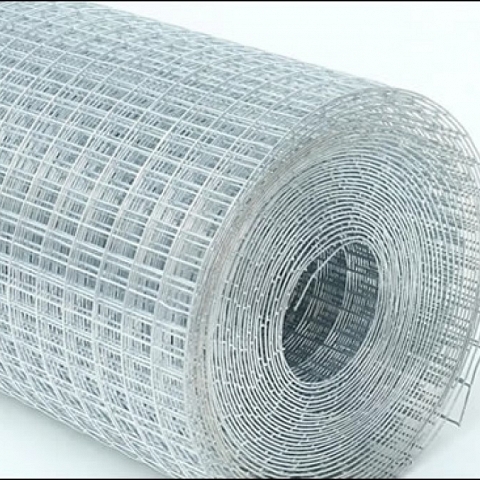 Welded Steel Wire Mesh, Galvanized, Plastic Coated