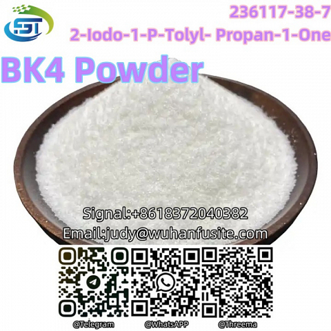 Fast Delivery Bk4 Crystal Powder 2-Iodo-1-P-Tolyl- Propan-1-One CAS 236117-38-7 with High Purity