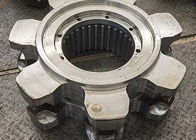 Customized Steel Alloy Hot Forging Sprocket Wheel for Scraper Conveyor