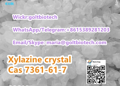 Xylazine crystal/powder Cas 7361-61-7 wholesalers Whatsapp +8615389281203