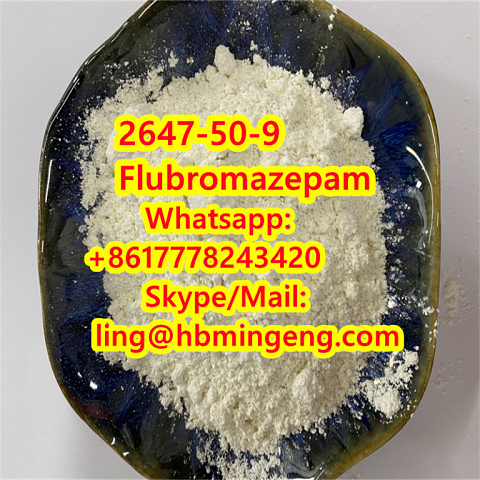 CAS 2647-50-9 High Quality Hot Selling Flubromazepam