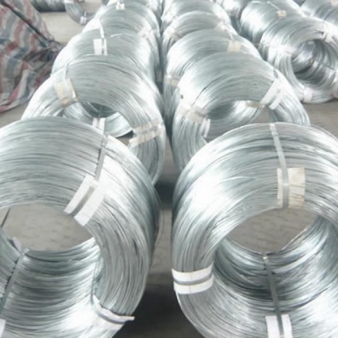 Galvanized binding wire