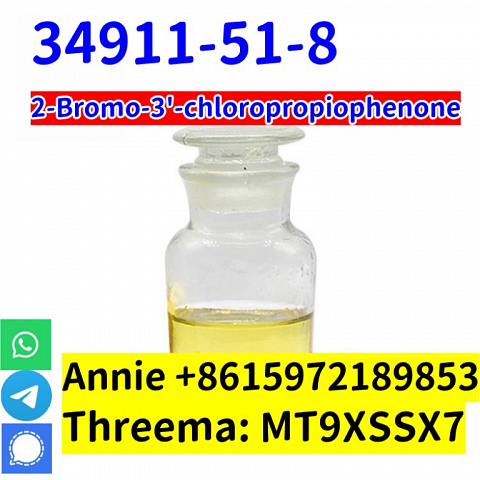 CAS 34911-51-8 2-Bromo-3'-chloropropiophen good quality  safety shipping