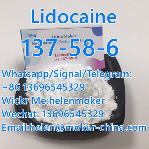 Best Quality Chemical Drugs Lidocaine CAS 137-58-6 with Safe Delivery