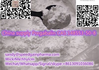 China supply Pregabalin CAS 148553-50-8 ,whatsapp:+8613091036086,sandy@speedgainpharma.com