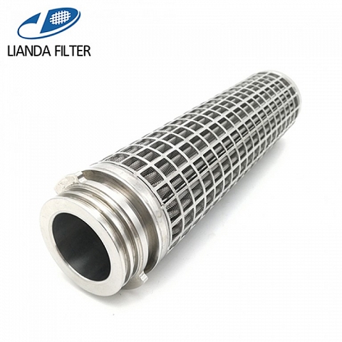 Stainless steel pleated mesh filter cartridges