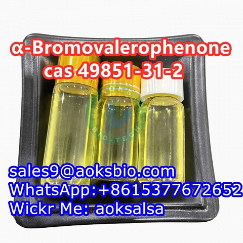 Bulk supply cas 49851-31-2 2-Bromo-1-Phenyl-1-Pentanone wickr: aoksalsa