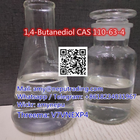 Colorless Liquid CAS 110-63-4 bdo 1,4-butanediol, whatsapp: +8618234031967