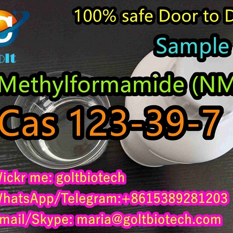 100% pass customs N-Methylformamide nmf Cas 123-39-7 for sale China supplier Wickr me:goltbiotech