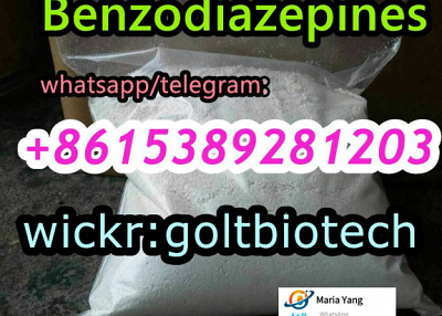 Top sale benzos bromazolam powder for sale China wholesaler Wickr:goltbiotech