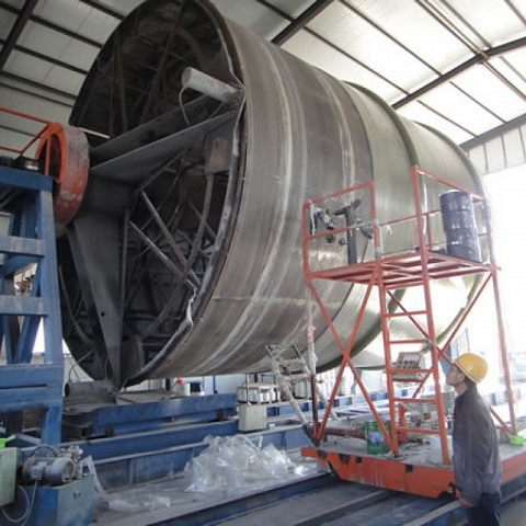 Large Flue Duct And Tower Winding Machine