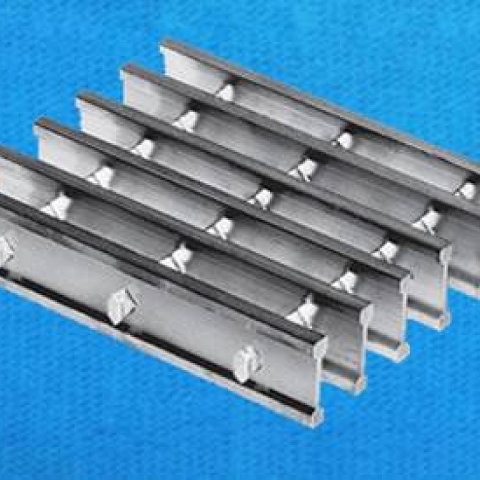 Swage-locked Grating - Aluminum Permanent Structure