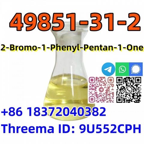 Buy 2-Bromo-1-Phenyl-Pentan-1-One Yellow Liquid cas49851-31-2 high quality 