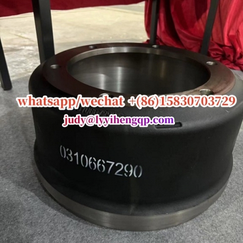 0310677630  BPW High Quality   0310667290 BPW truck parts brake drums supplier 008615830703729