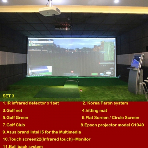 GOLF SIMULATOR mnq001