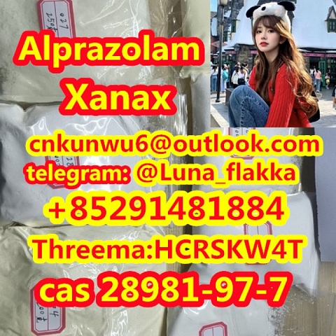 high quality Alprazolam /xanax cas 28981-97-7 in stokc