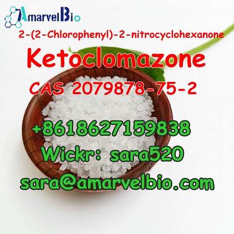 +8618627159838 2-(2-Chlorophenyl)-2-nitrocyclohexanone CAS 2079878-75-2