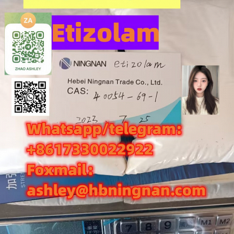 CAS 40054-69-1  Etizolam  superior quality Pharmaceutical intermediate