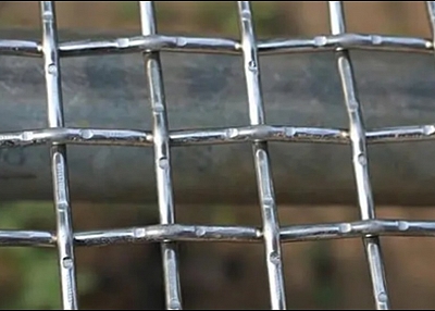 Stainless Steel Wire Mesh Screen, Crimped