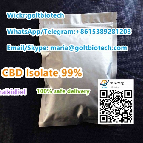 99% Cannabidiol isolate powder bulk supply 100% safe delivery Wickr:goltbiotech