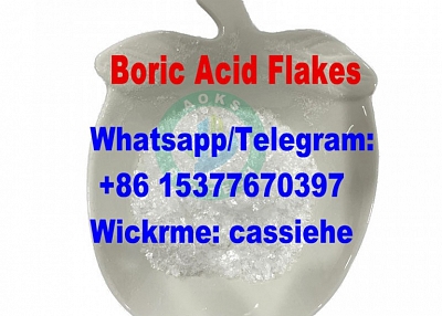 High Purity 99% Boric Acid Flakes CAS 11113-50-1