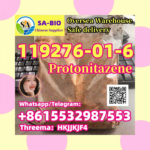 Protonitazene 119276-01-6 14680-51-4 spot Whatsapp：+8615532987553